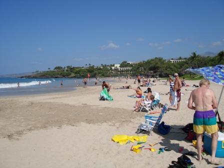 Hotel on Hapuna Beach